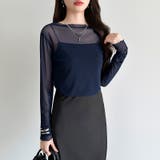 【選べる2タイプ 長袖タイプ新色登場】 シアートップス | COCOMOMO | 詳細画像28 