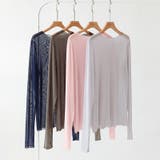 【選べる2タイプ 長袖タイプ新色登場】 シアートップス | COCOMOMO | 詳細画像78 