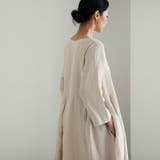 ロングワンピース 綿100 ナチュラルフレアワンピース | COCOMOMO | 詳細画像5 