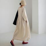 ロングワンピース 綿100 ナチュラルフレアワンピース | COCOMOMO | 詳細画像8 