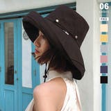 ブラック | 帽子 uvカット バケットハット | COCOMOMO