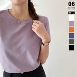 ライトパープル | tシャツ レディース 半袖 | COCOMOMO