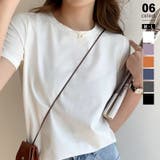 ホワイト | tシャツ レディース 半袖 | COCOMOMO