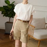 tシャツ レディース タックボーダーtシャツ | COCOMOMO | 詳細画像10 