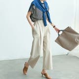 tシャツ レディース タックボーダーtシャツ | COCOMOMO | 詳細画像12 