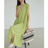 ワンピース ノースリーブ ロングワンピース | COCOMOMO | 詳細画像33 