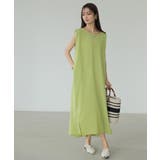 ワンピース ノースリーブ ロングワンピース | COCOMOMO | 詳細画像34 