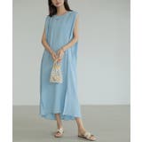 ワンピース ノースリーブ ロングワンピース | COCOMOMO | 詳細画像23 