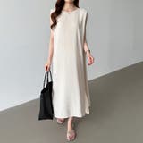 ワンピース ノースリーブ ロングワンピース | COCOMOMO | 詳細画像2 