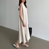 ワンピース ノースリーブ ロングワンピース | COCOMOMO | 詳細画像4 