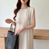 ワンピース ノースリーブ ロングワンピース | COCOMOMO | 詳細画像6 