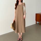 ワンピース ノースリーブ ロングワンピース | COCOMOMO | 詳細画像9 