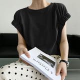 tシャツ コットン100% ギャザーカットソー | COCOMOMO | 詳細画像11