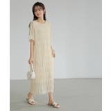 シャーリング ワンピース シフォンワンピース | COCOMOMO | 詳細画像8