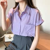 シャツ レディース 半袖シャツ | COCOMOMO | 詳細画像3