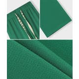 ワイドパンツ エンボス加工 ストレートパンツ | COCOMOMO | 詳細画像24 