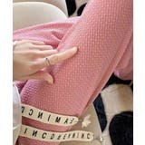 ワイドパンツ エンボス加工 ストレートパンツ | COCOMOMO | 詳細画像4 