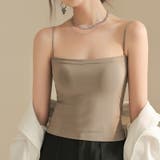 カップ付きキャミソール ナローストラップ キャミソール | COCOMOMO | 詳細画像11