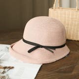 ピンク | 帽子 麦わら帽子 たためる帽子 | COCOMOMO