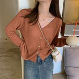 シアーカーディガン サマーカーディガン サマーニット | COCOMOMO | 詳細画像18