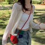 シアーカーディガン サマーカーディガン サマーニット | COCOMOMO | 詳細画像7