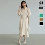 ベージュ | ワンピース カフタンワンピース シャツワンピース | COCOMOMO