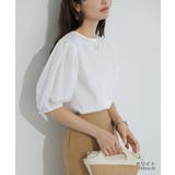 パフスリーブ ブラウス バルーンスリーブ | COCOMOMO | 詳細画像2