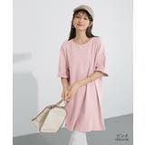 tシャツ チュニックワンピース オーバーサイズ | COCOMOMO | 詳細画像6 