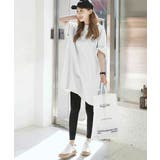 tシャツ チュニックワンピース オーバーサイズ | COCOMOMO | 詳細画像16 