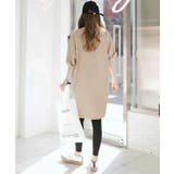 tシャツ チュニックワンピース オーバーサイズ | COCOMOMO | 詳細画像13 