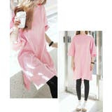 tシャツ チュニックワンピース オーバーサイズ | COCOMOMO | 詳細画像8 