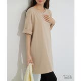tシャツ チュニックワンピース オーバーサイズ | COCOMOMO | 詳細画像10 