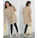 tシャツ チュニックワンピース オーバーサイズ | COCOMOMO | 詳細画像11 