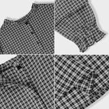 パフスリーブ ブラウス チェック | COCOMOMO | 詳細画像18