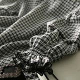 パフスリーブ ブラウス チェック | COCOMOMO | 詳細画像17