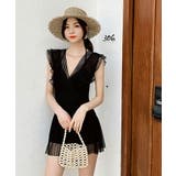 ワンピース水着 水着体型カバー ホルターネック | COCOMOMO | 詳細画像9 