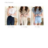 サマーニット ラッフルスリーブ シアーニット | COCOMOMO | 詳細画像10