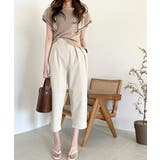 サマーニット ラッフルスリーブ シアーニット | COCOMOMO | 詳細画像3