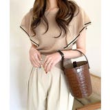 サマーニット ラッフルスリーブ シアーニット | COCOMOMO | 詳細画像4