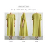 パフスリーブワンピース ロングワンピース コットンワンピース | COCOMOMO | 詳細画像23 