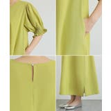 パフスリーブワンピース ロングワンピース コットンワンピース | COCOMOMO | 詳細画像24 