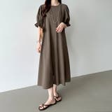 パフスリーブワンピース ロングワンピース コットンワンピース | COCOMOMO | 詳細画像11 