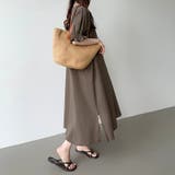 パフスリーブワンピース ロングワンピース コットンワンピース | COCOMOMO | 詳細画像14 