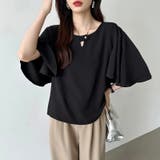 フレアスリーブブラウス ブラウス シフォン | COCOMOMO | 詳細画像16 