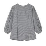 フリルブラウス ペプラムトップス 長袖 | COCOMOMO | 詳細画像21 