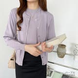 アンサンブル 半袖+カーディガン サマーニット | COCOMOMO | 詳細画像1