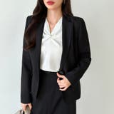 とろみシフォン オフィスカジュアル シフォンブラウス | COCOMOMO | 詳細画像6