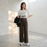 パンツスーツセット テーラードジャケット ワイドパンツ | COCOMOMO | 詳細画像15 