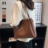 ブラウン | トートバッグ 2wayショルダーバッグ 斜めがけ | COCOMOMO