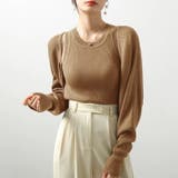 アンサンブル ニットトップス ボレロセット | COCOMOMO | 詳細画像12